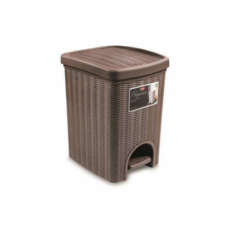 (PATTUMIERA 20LT CON PEDALE ELEGANCE TORTORA)
