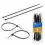 (SET DA 100 PEZZI FASCETTE DI PLASTICA NERE DA 35 CM)