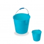 (SECCHIO PLASTICA MORBIDA 10 LITRI CON BECCUCCIO)