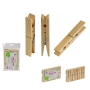 (MOLLETTE IN LEGNO - 10 PEZZI)