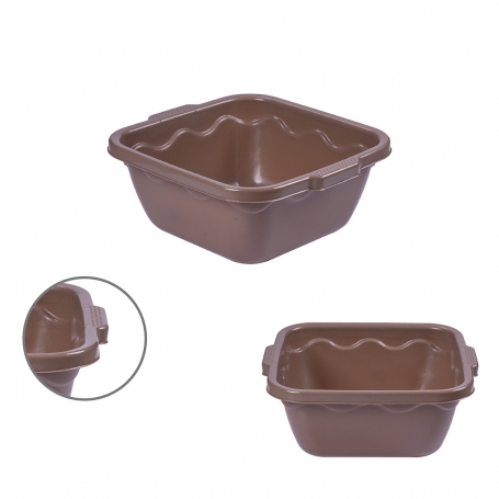 (BACINELLA QUADRATA IN PLASTICA 30 CM CORTECCIA)